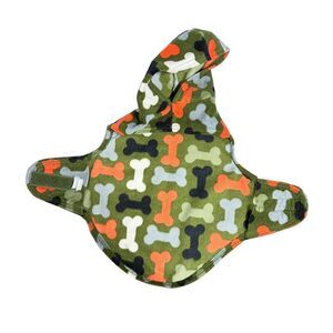 Dog/ Cat Wrap Around Camo Hooded Fashion Stylish Warming Winter Leash Hole SM